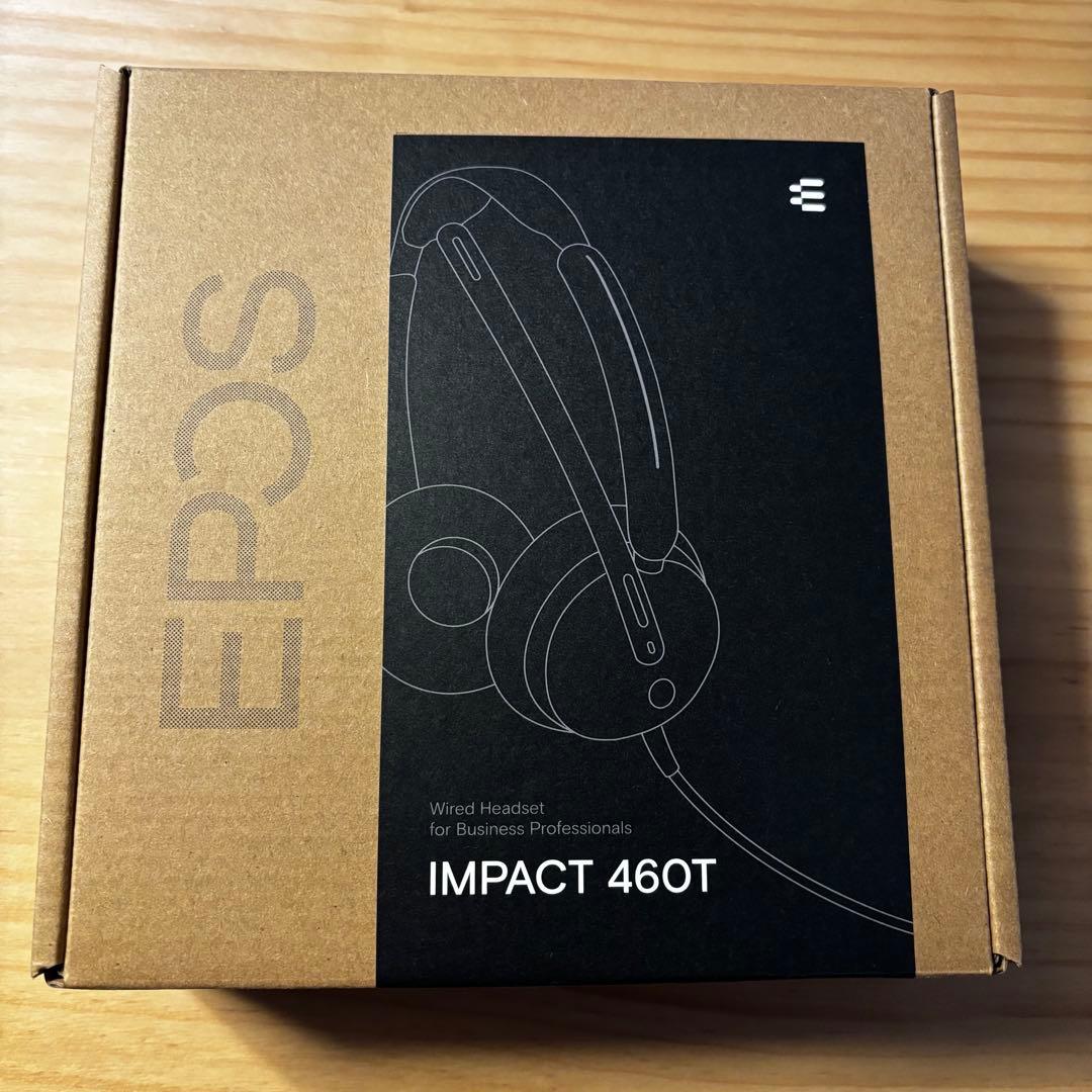【新品未使用】EPOS IMPACT 460T 有線ヘッドセット ヘッドホン
