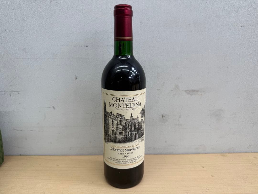TG238☆未開栓品☆シャトー・モンテレーナ☆1996☆エステート☆古酒☆ワイン