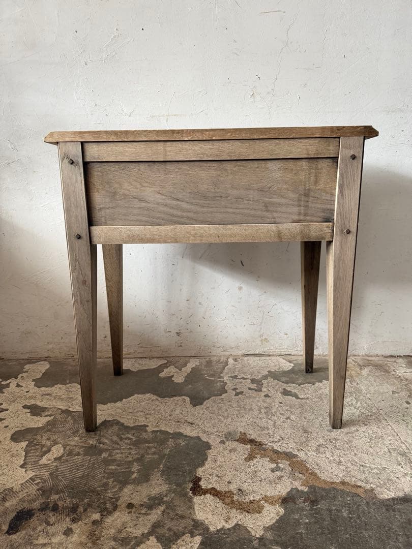 ビンテージ ドロワーサイドテーブル ドロワーコンソール　剥離