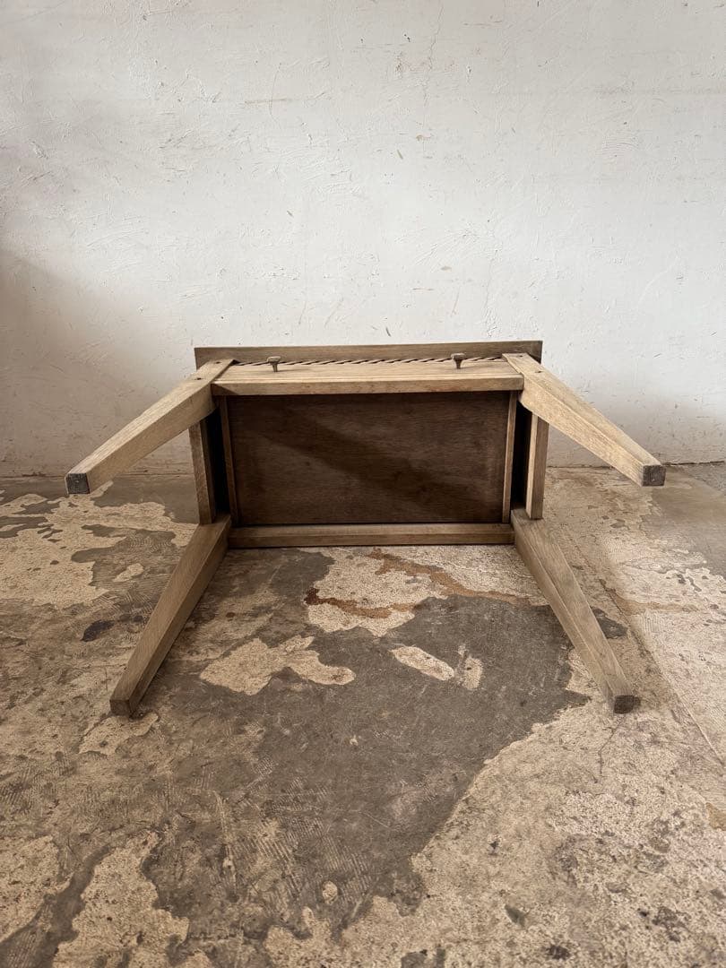 ビンテージ ドロワーサイドテーブル ドロワーコンソール　剥離