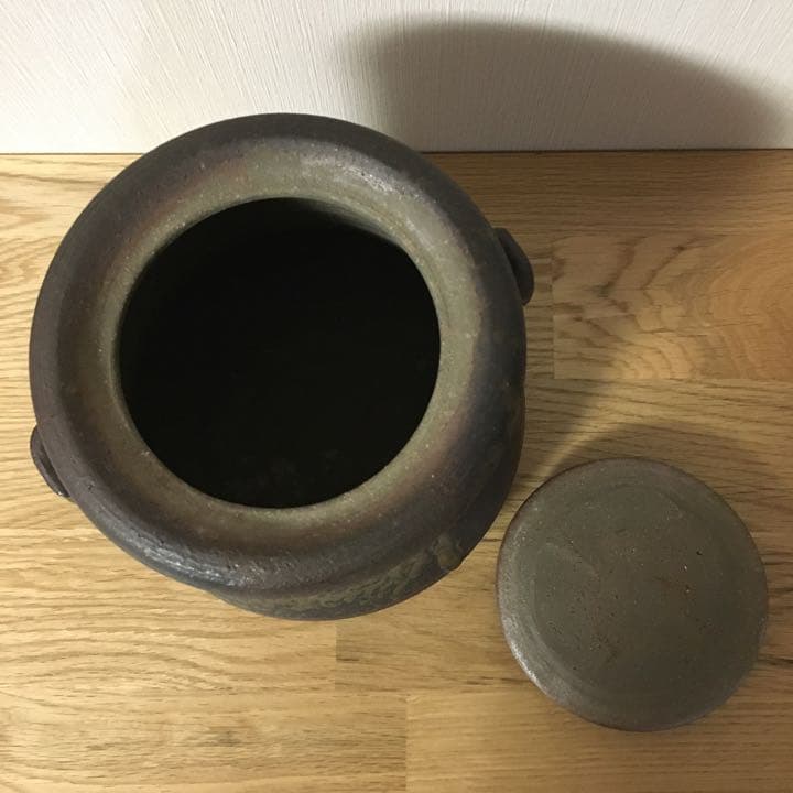 備前焼　茶器　水差し