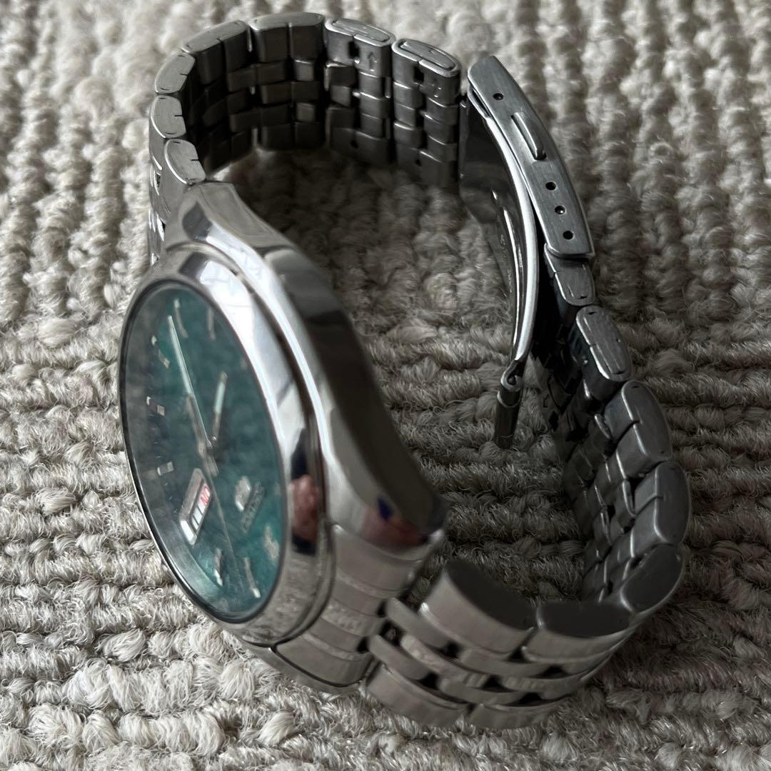 セイコー 5 SEIKO5自動巻き グリーン文字盤