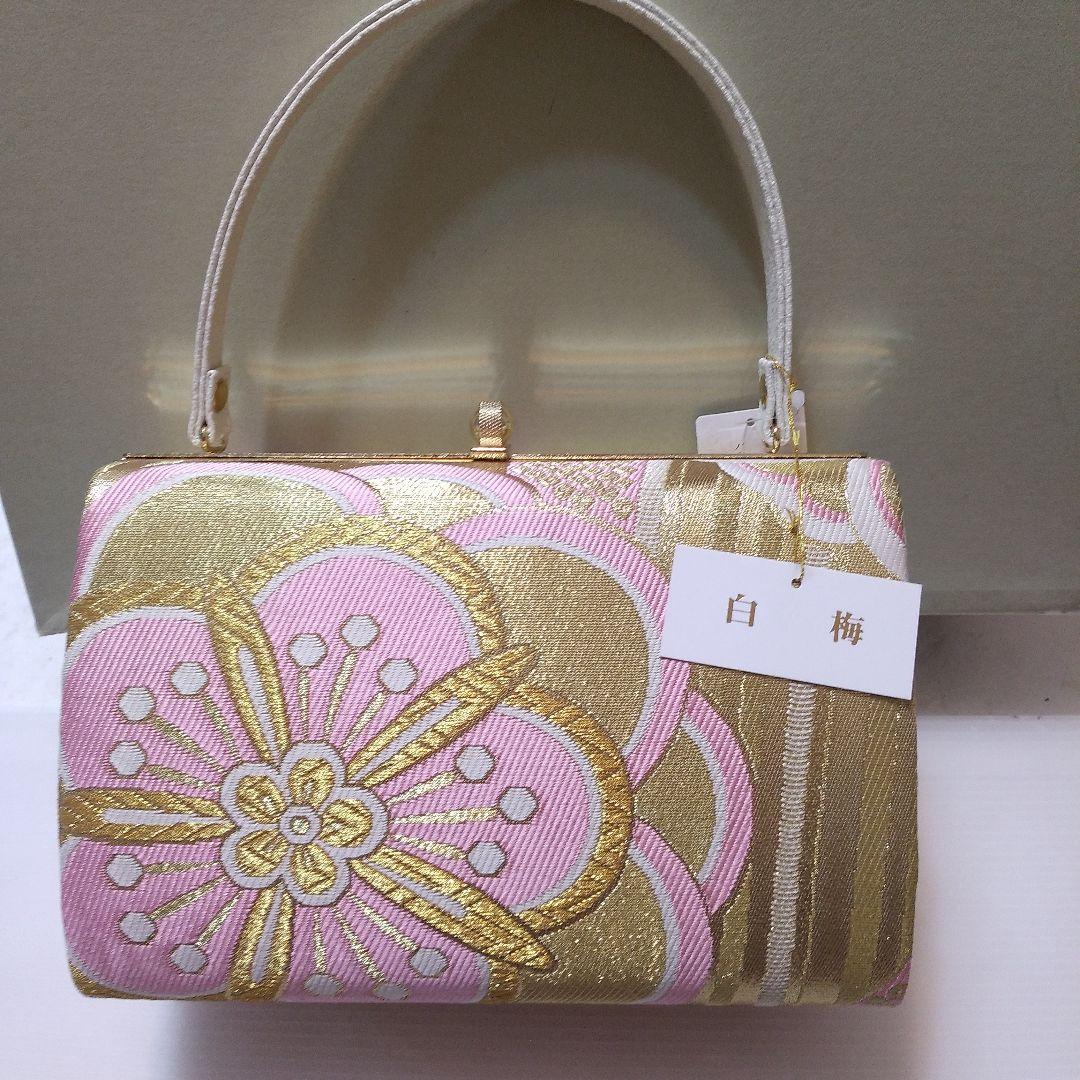 和装草履バックセット 振袖訪問着 白梅 未使用Lサイズ ZB 88 きーはあ様