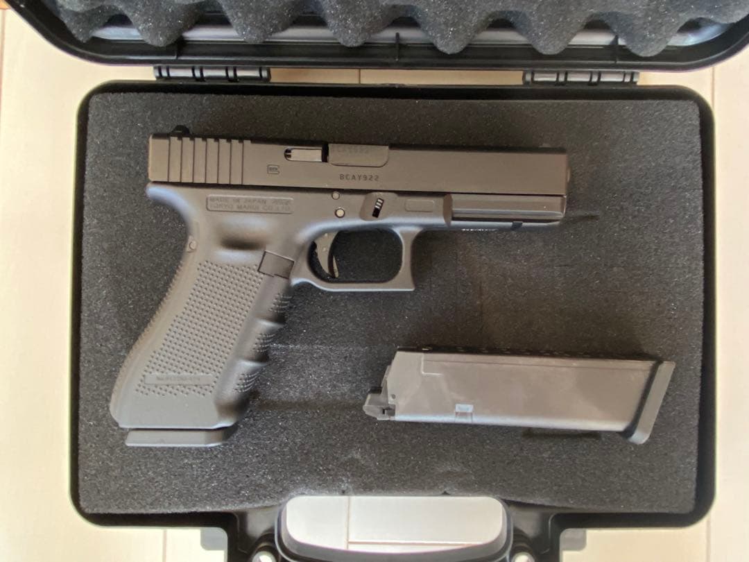 ハードケース付き　東京マルイ　GLOCK17 ガスガン❗️