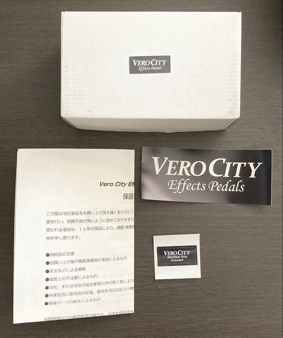 ギター VeroCity Boutique Amp Emulator TRI-3