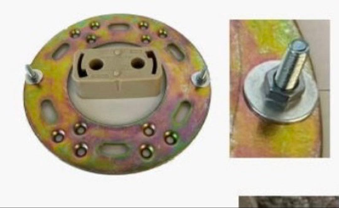 アンティーク　花の形状 シャンデリア 7灯