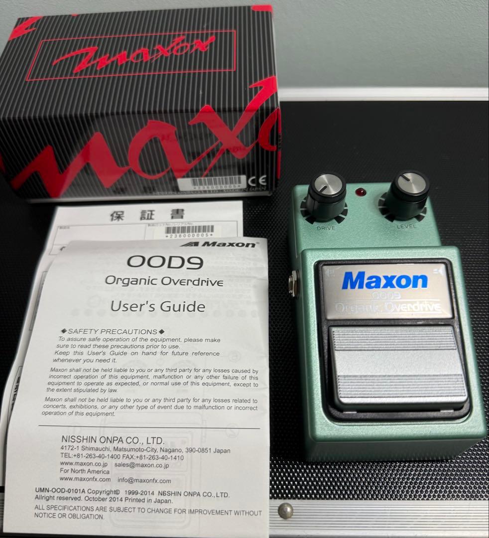 美品 Maxon OOD9 Organic Overdrive