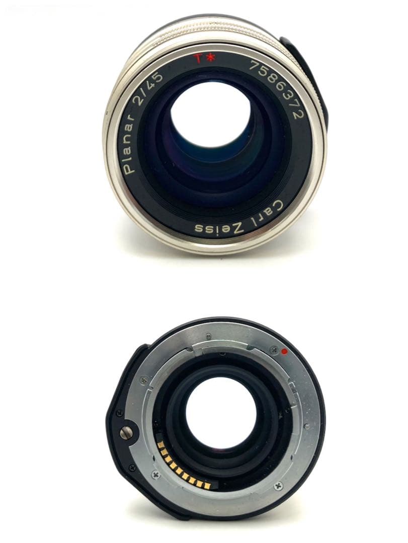 【完動品 外観美品】CONTAX G1 Planar 2/35 T* 取説あり