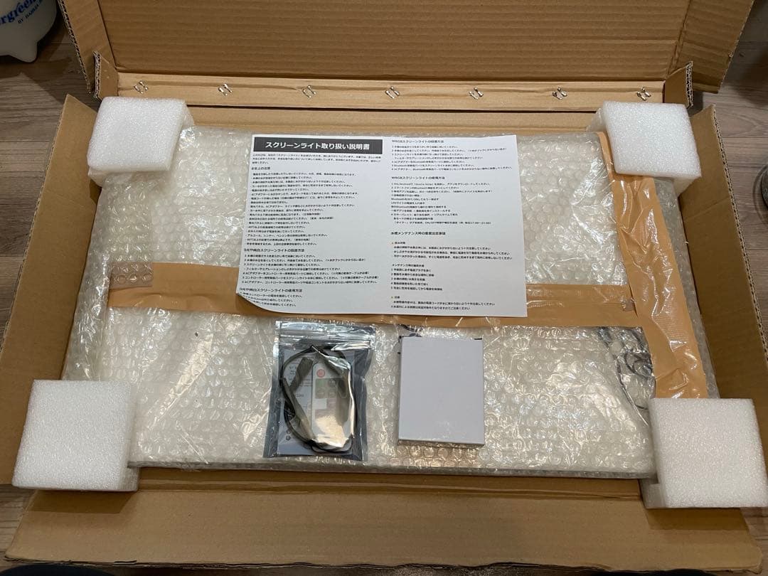 バックライトスクリーン アクアリウム LED (純白, 60㎝×36㎝)