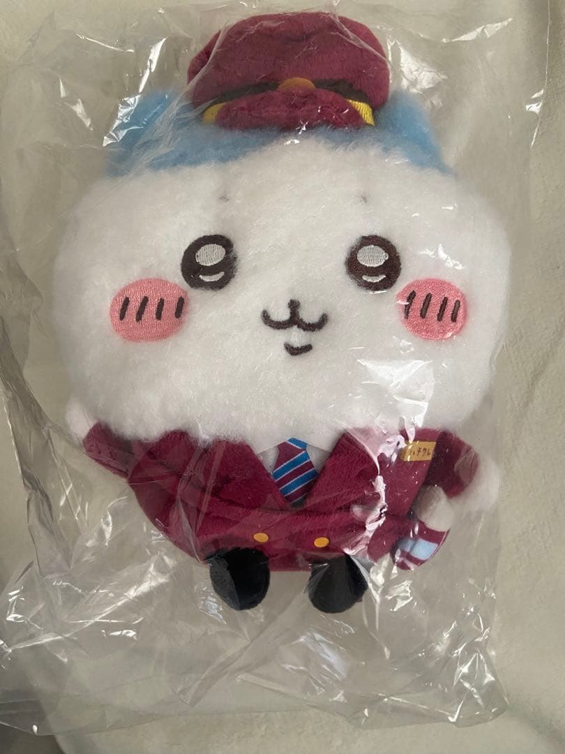 新品未使用♡ハチワレ　阪急電車なほわほわぬいぐるみ