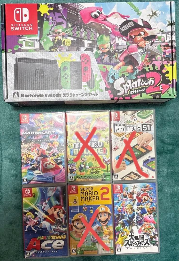 Nintendo switch スプラトゥーン2セット 【ソフト別売り】
