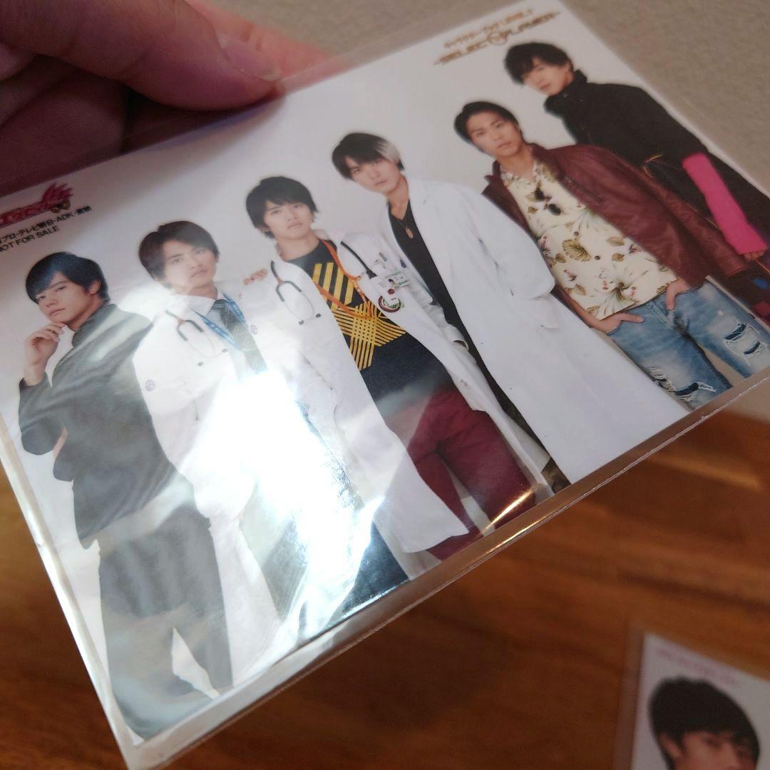 【美品】仮面ライダーエグゼイド ブロマイド 写真 缶バッジ 花家大我 松本享恭