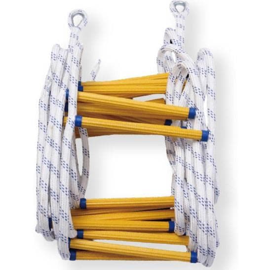 避難はしご 3階用 10m ロープはしご 防災グッズ 緊急用 避難ロープ 588