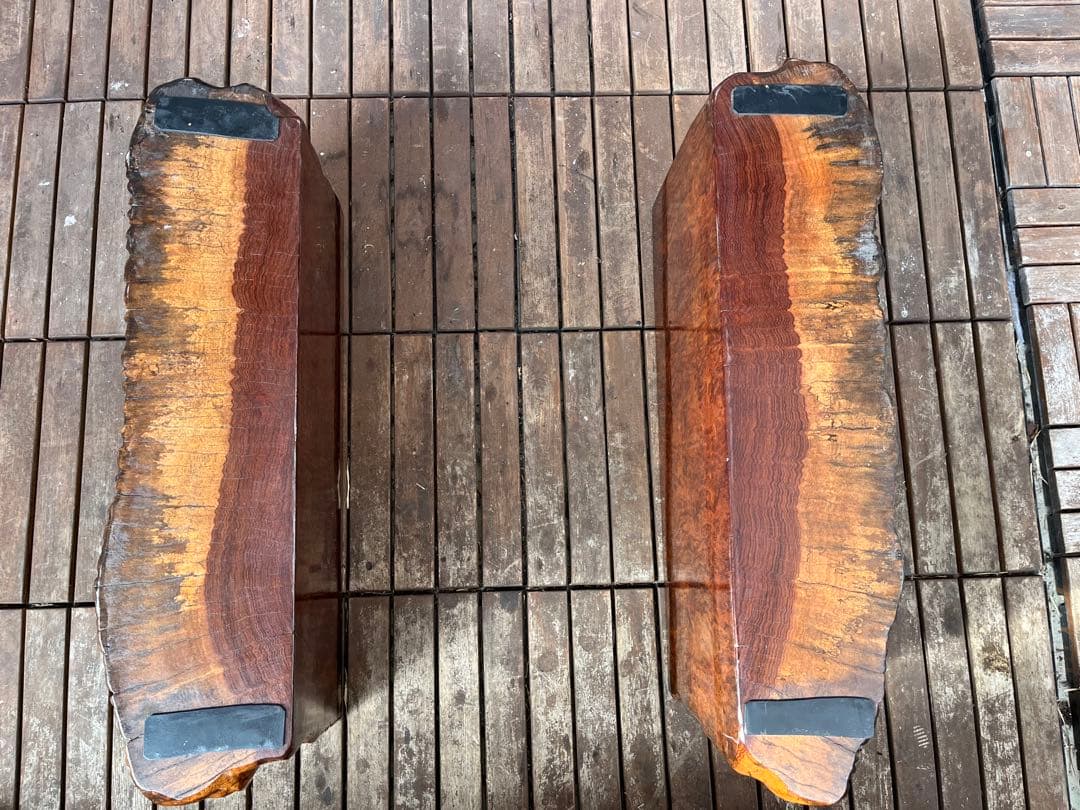 一枚板　仕上げ済　ブビンガ　ケヤキ　ウォルナット　トチ