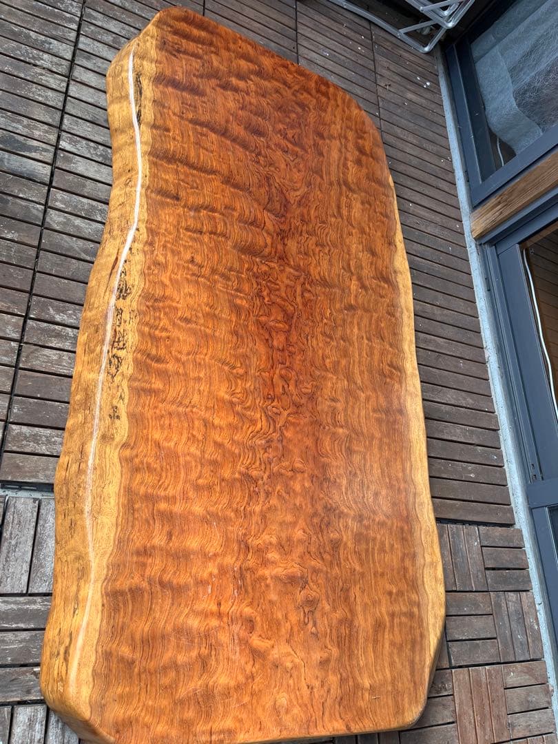 一枚板　仕上げ済　ブビンガ　ケヤキ　ウォルナット　トチ