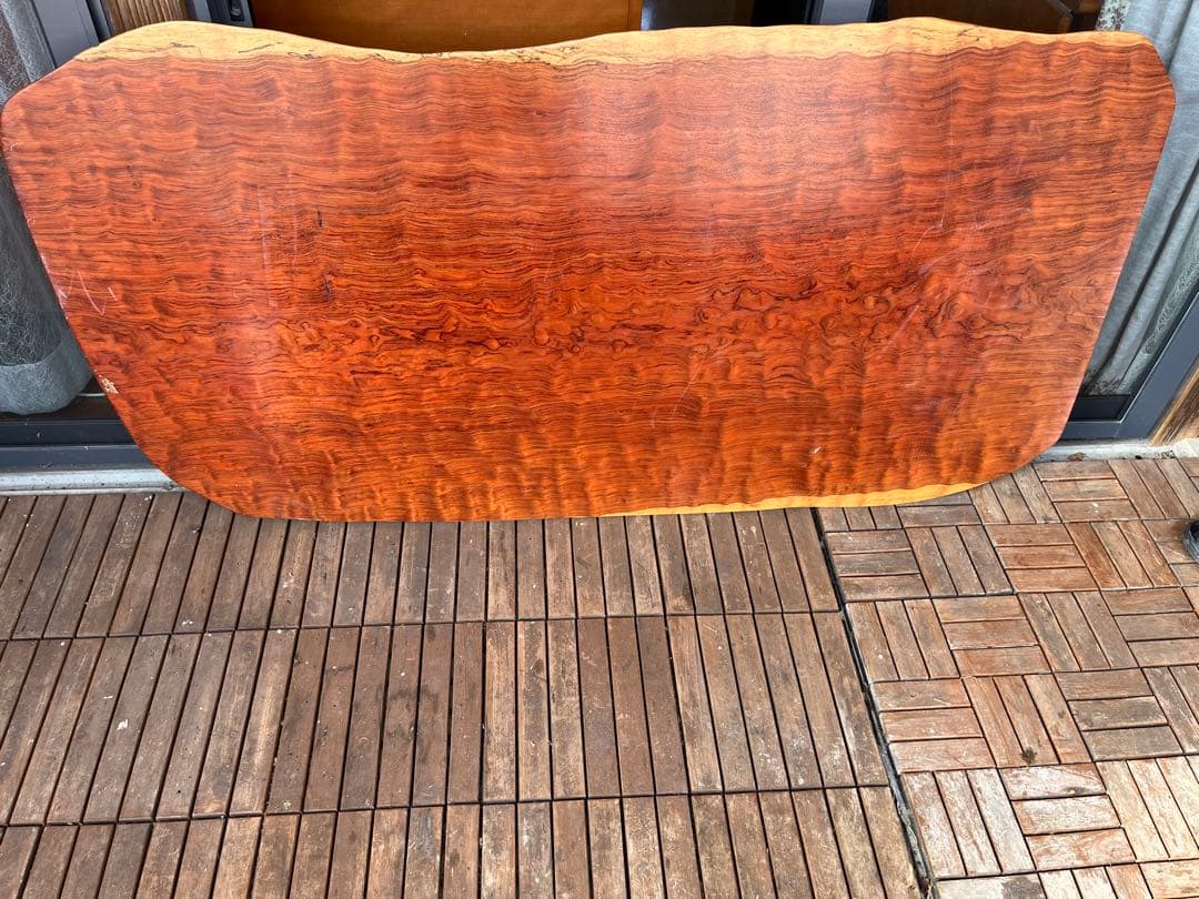 一枚板　仕上げ済　ブビンガ　ケヤキ　ウォルナット　トチ