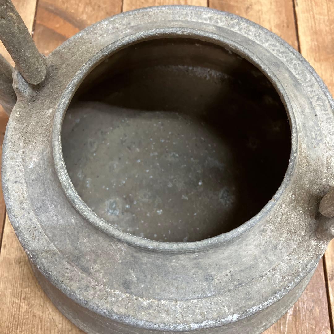 D-4 アンティーク 鉄瓶 やかん 時代物 古道具 茶道具 当時物 インテリア