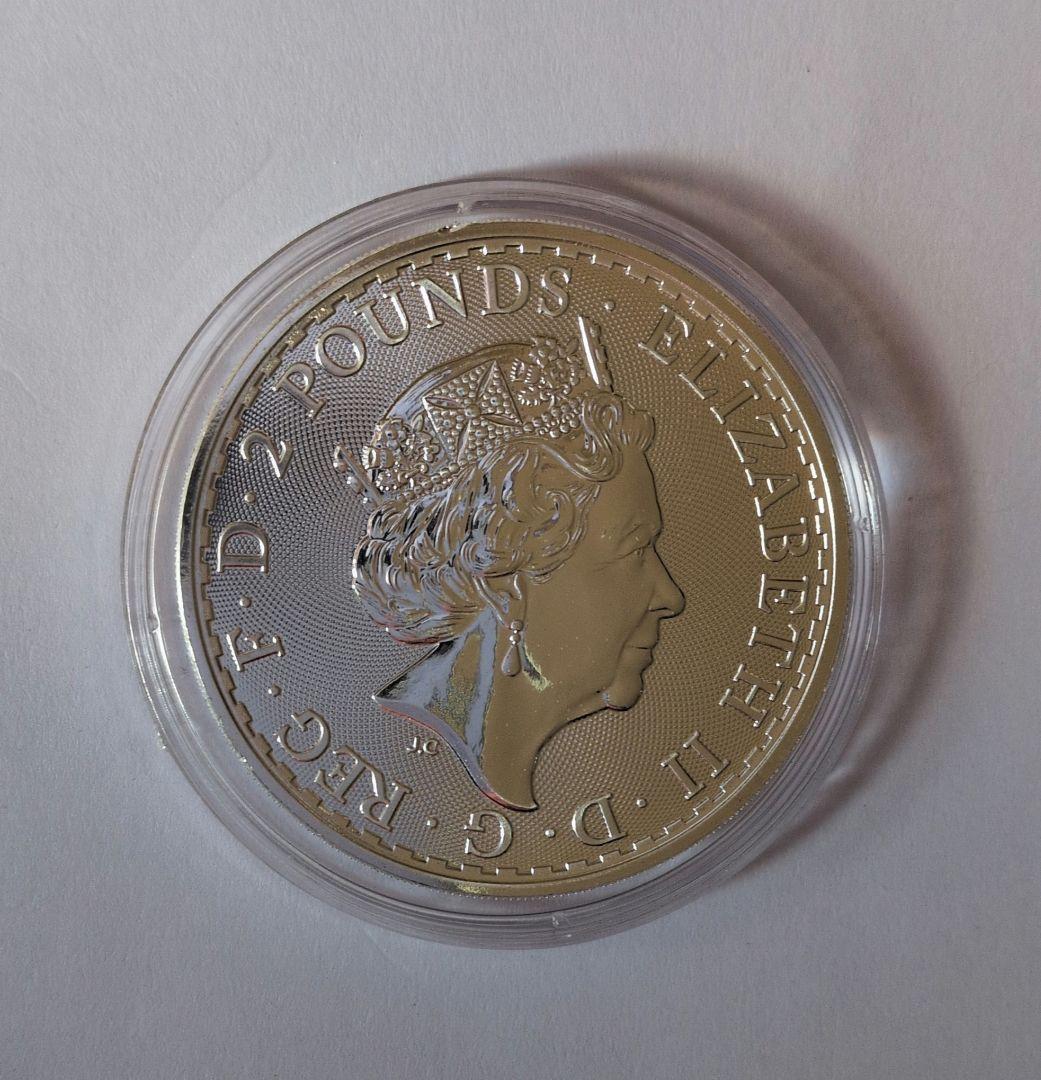 2021年 イギリス・ブリタニア銀貨1オンス