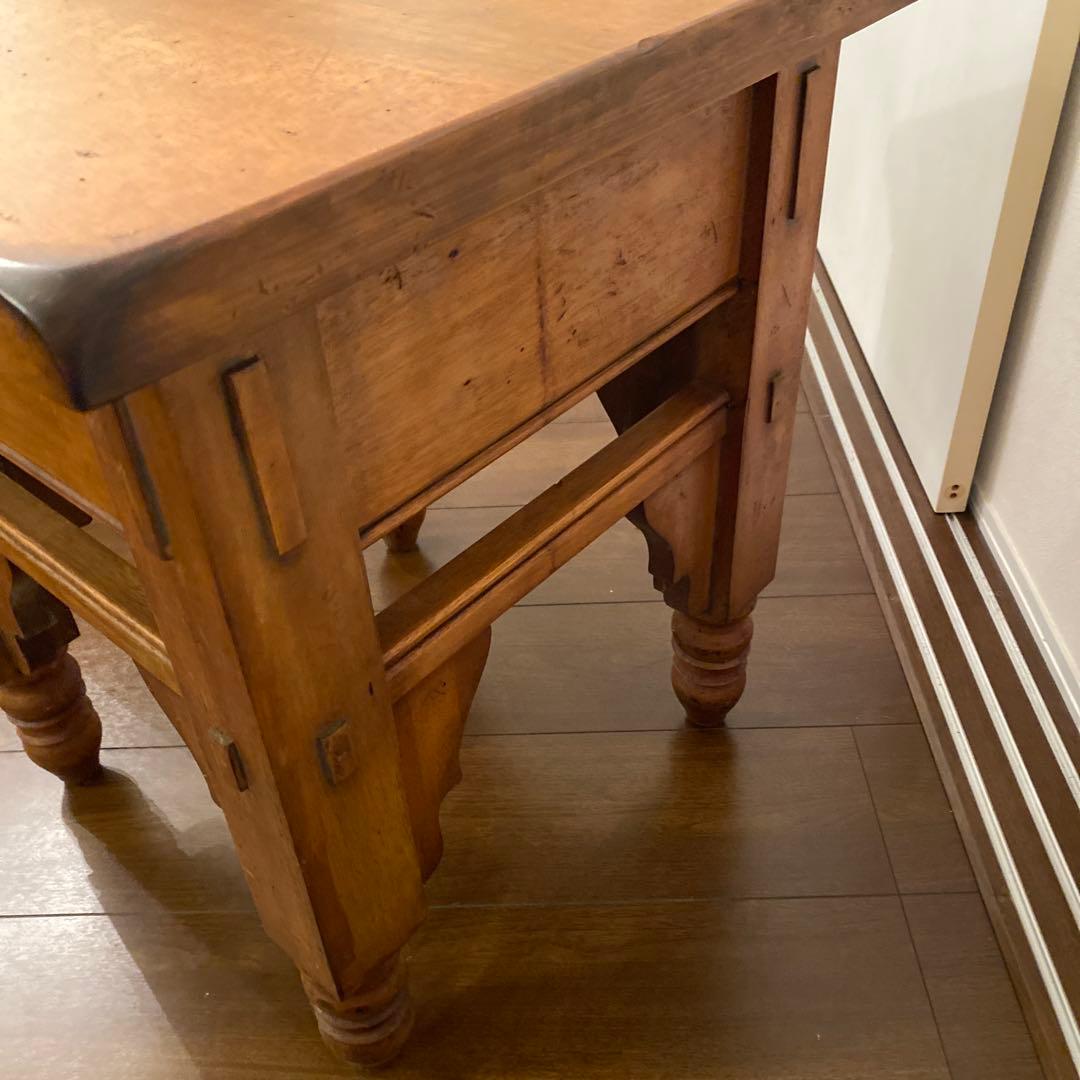 お値下げ⭐︎ベルメゾン　サイドテーブル　アンティーク風