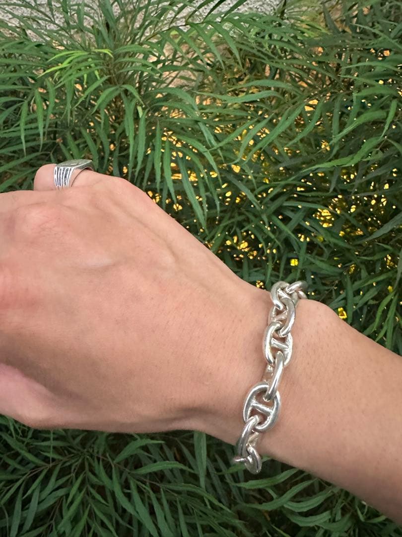 ovy ブレスレットM　リング12号　シルバー925 セット売り