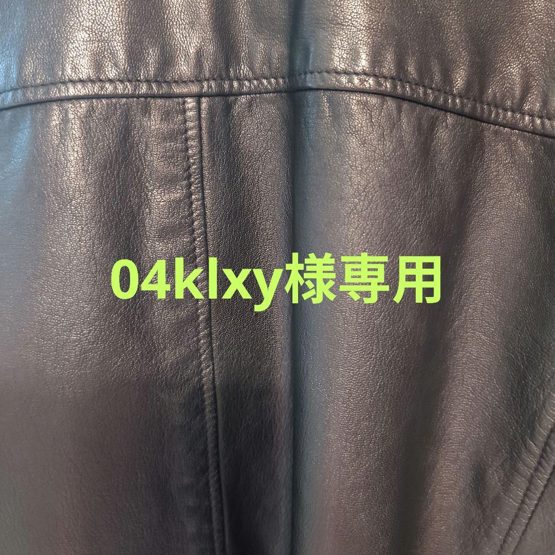 04klxy　'00 GAP メンズL ライダース 山羊皮