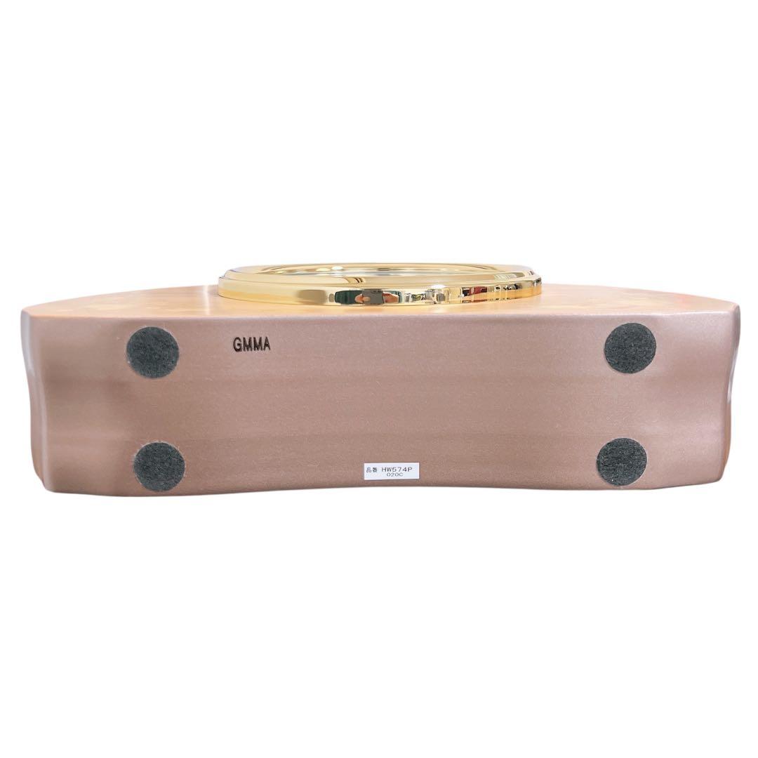 SEIKO EMBLEM 高級電波置時計 HW547P 電波クロック オニキス枠