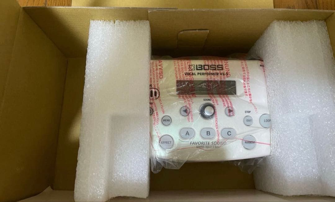 ひ*ん様 BOSS VE-5 ホワイト [VE-5-WH]　ボーカルエフェクター