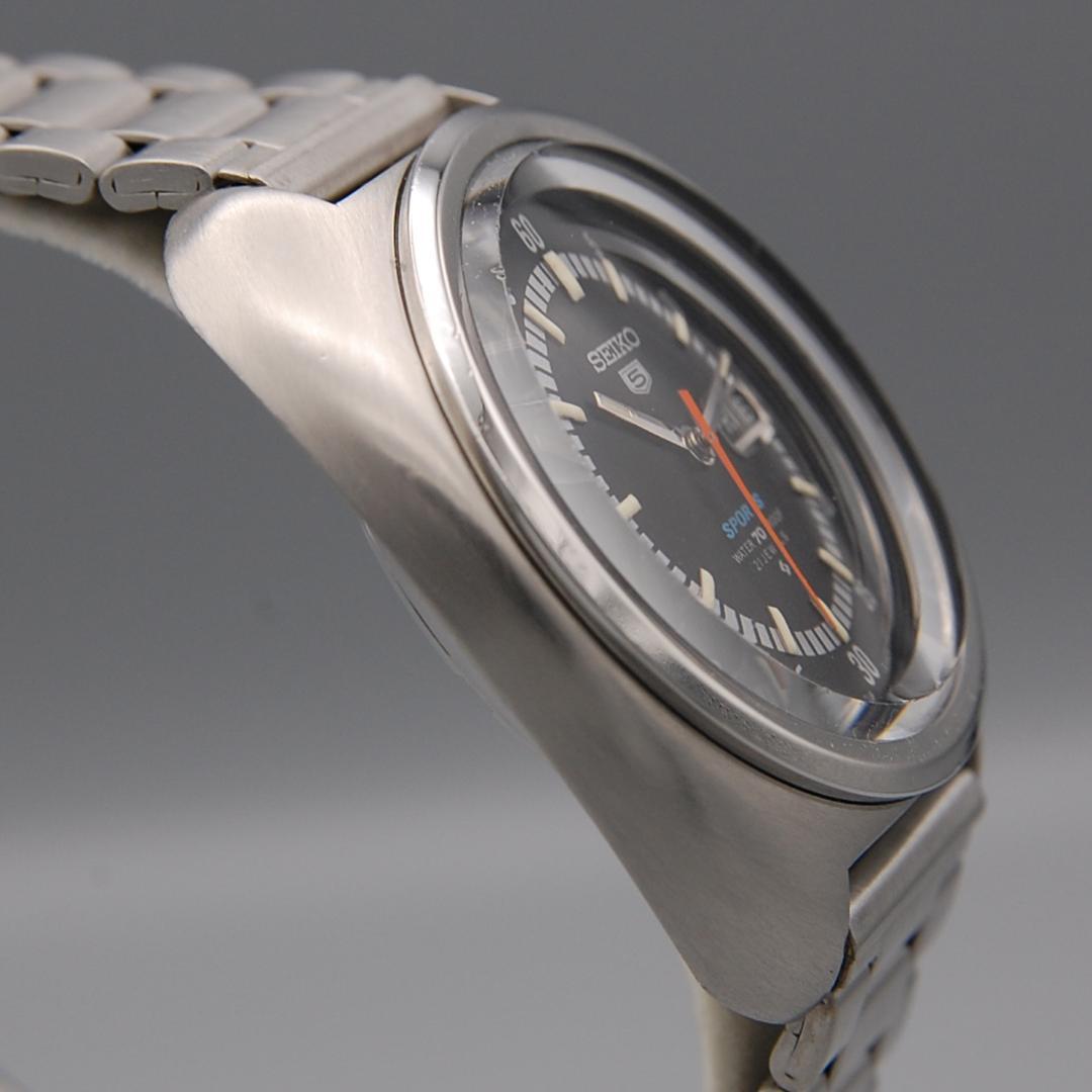 【ＯＨ済み】セイコー ファイブスポーツ 自動巻時計　アンティーク【美品】