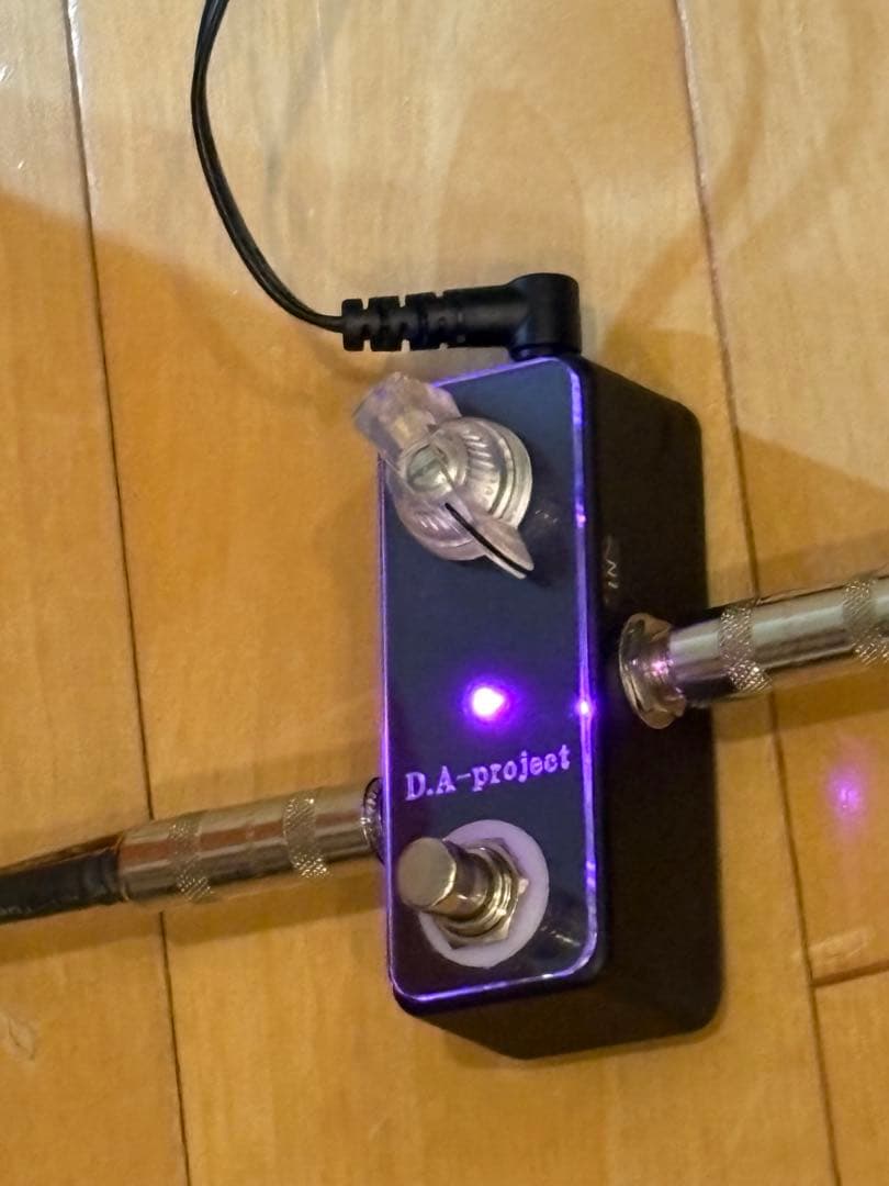 D.A-Booster エフェクター ブラック