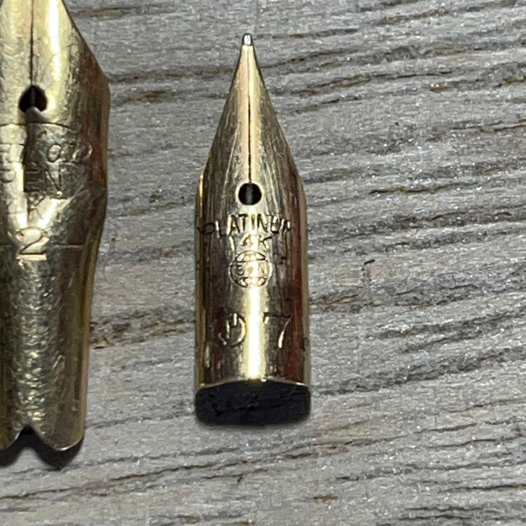 【アンティーク】万年筆 18K 14K 刻印あり 7本まとめ+ペン先4個