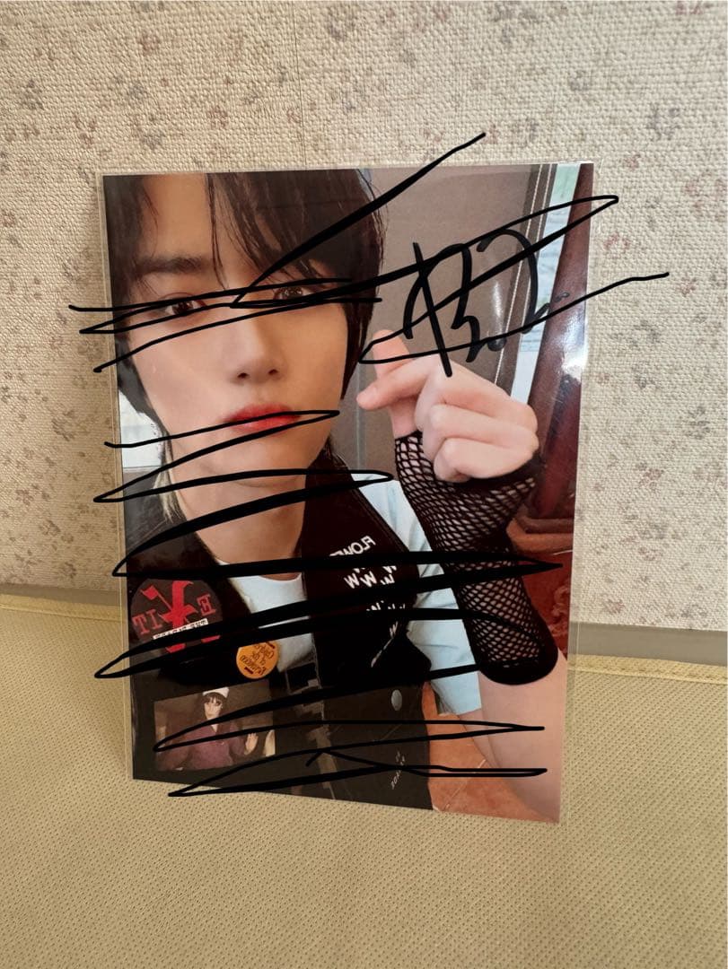 ボムギュ直筆サイン