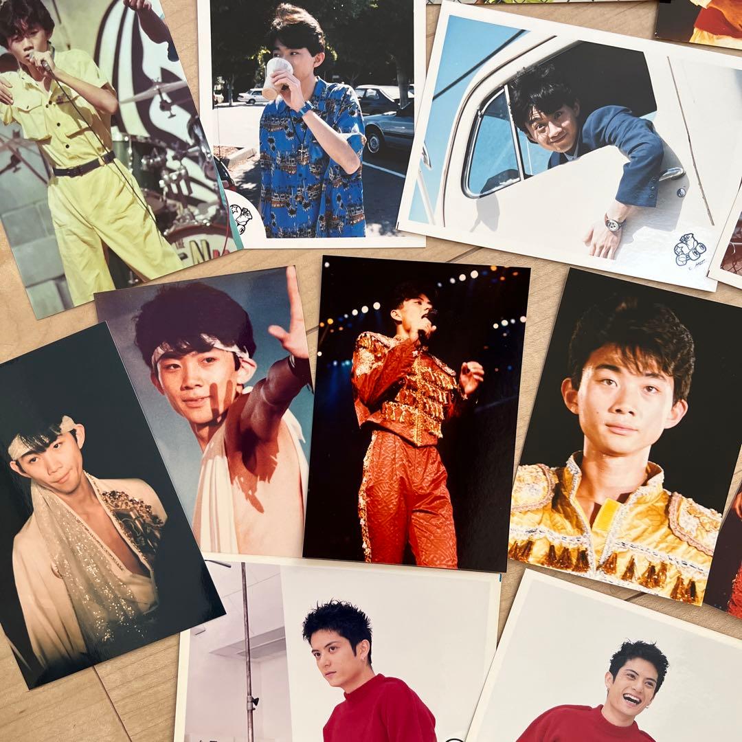 【東敦子】佐藤敦啓、内海光司、写真60枚位！うちわ…貴重２本！！