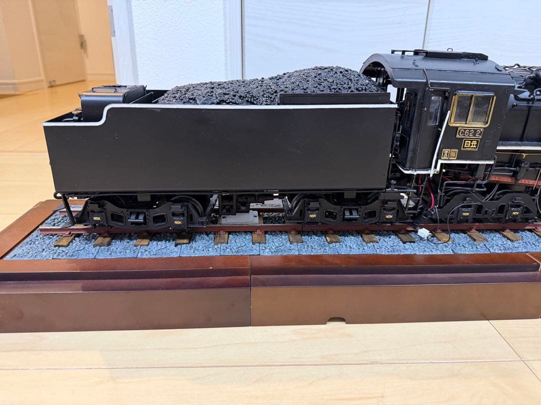 【完成品】デアゴスティーニ　週刊パーツ付クラフトマガジン 蒸気機関車Ｃ６２を作る