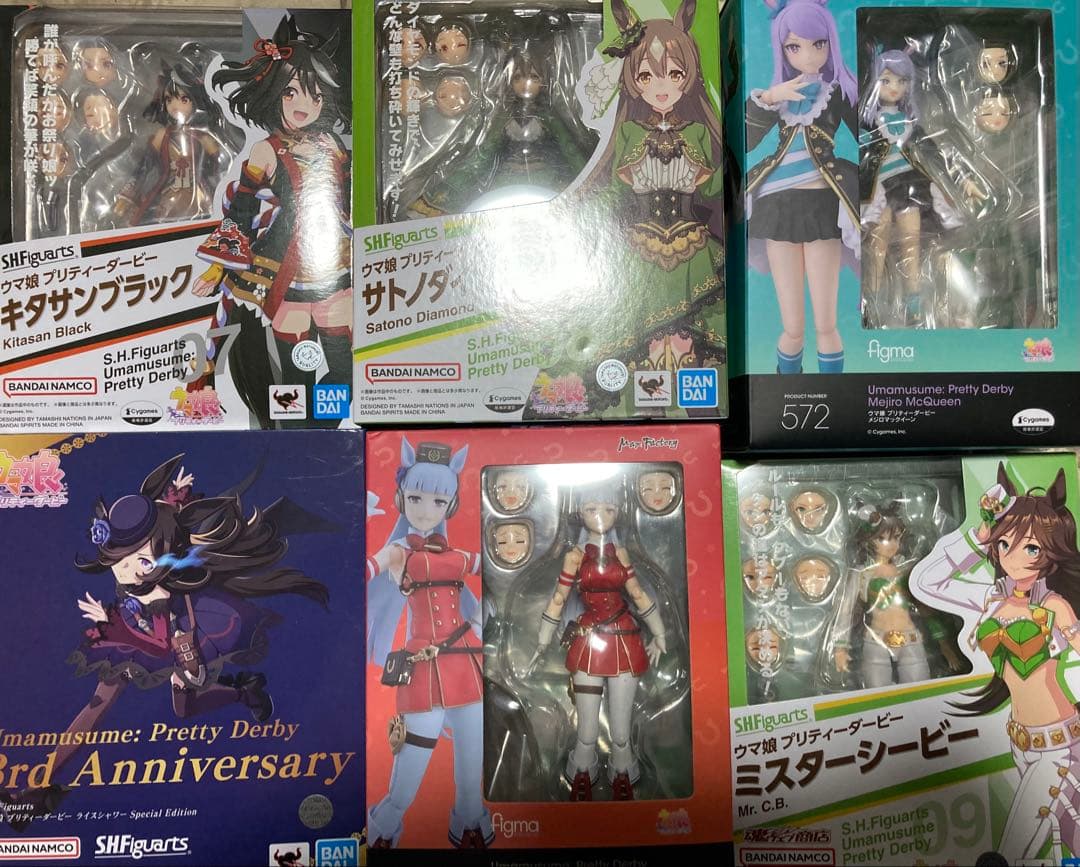 ウマ娘　S.H.Figuarts figma 12体セット