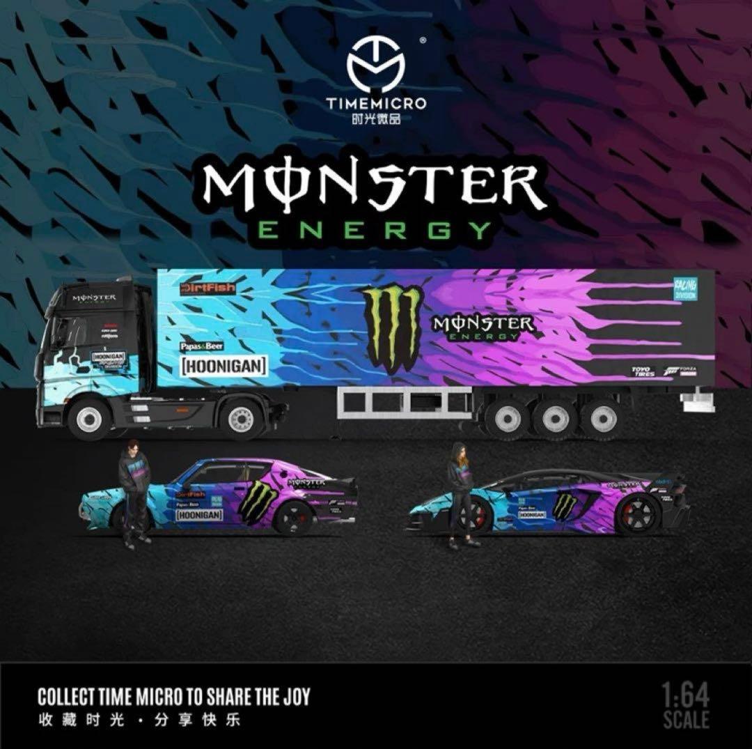 1/64 TIMEMICRO ベンツ　アクトロス　セット　モンスター