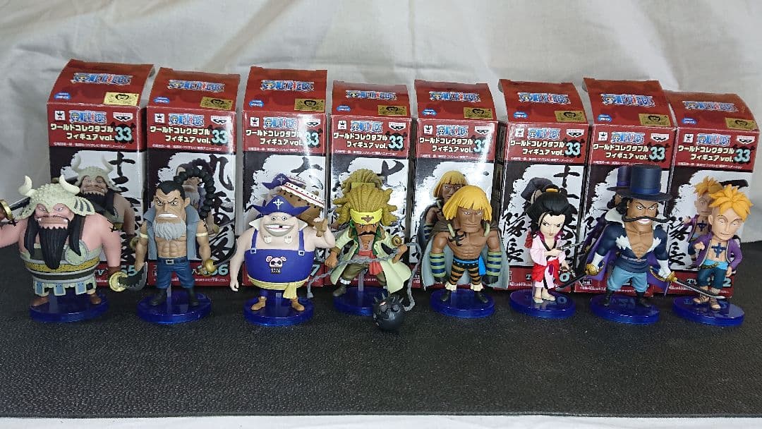 ワンピース ワールドコレクタブルフィギュア 白ひげ海賊団 まとめ売り