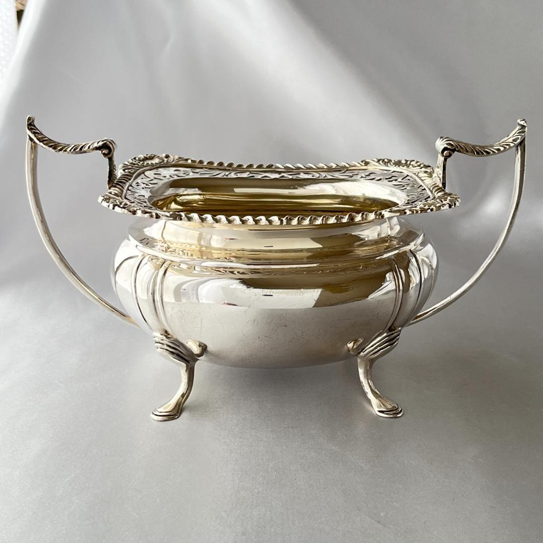 【James Deakin】 透かしのティーセット ティーポット 3点