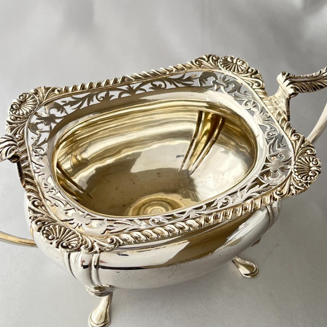 【James Deakin】 透かしのティーセット ティーポット 3点