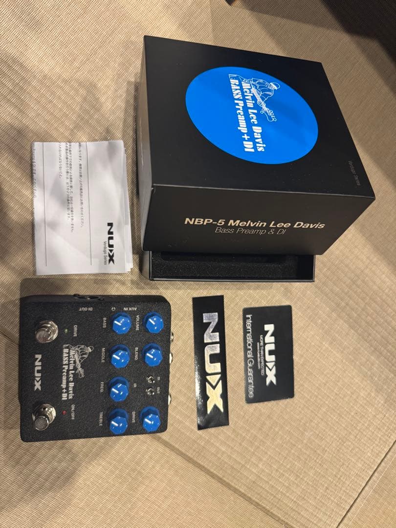 NUX NBP-5 Melvin Lee Davis ベースエフェクター