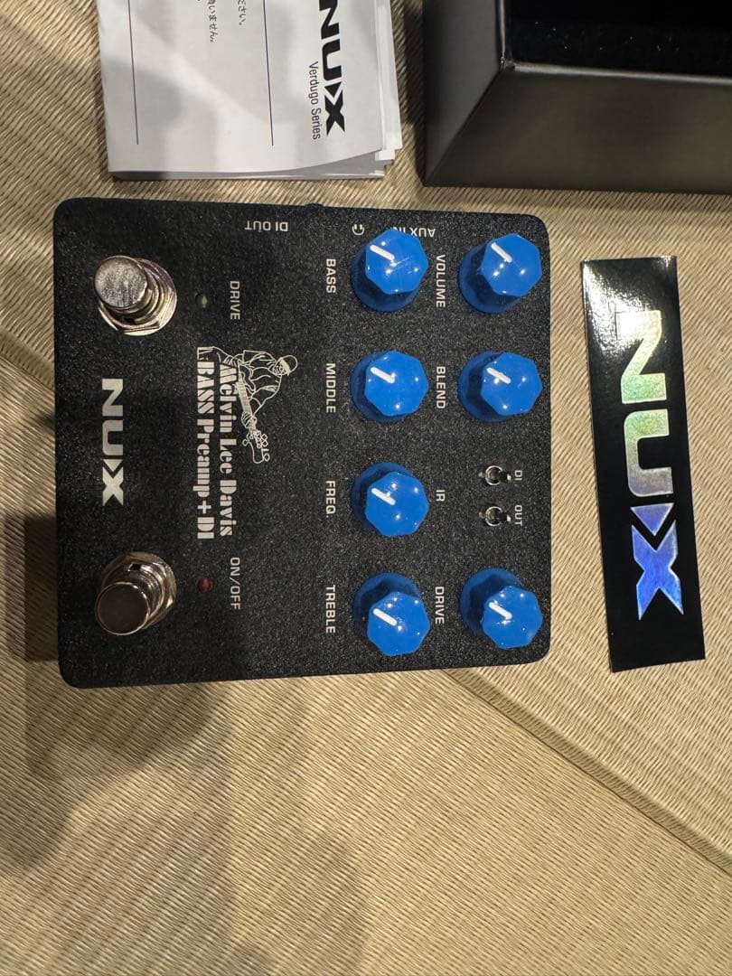 NUX NBP-5 Melvin Lee Davis ベースエフェクター
