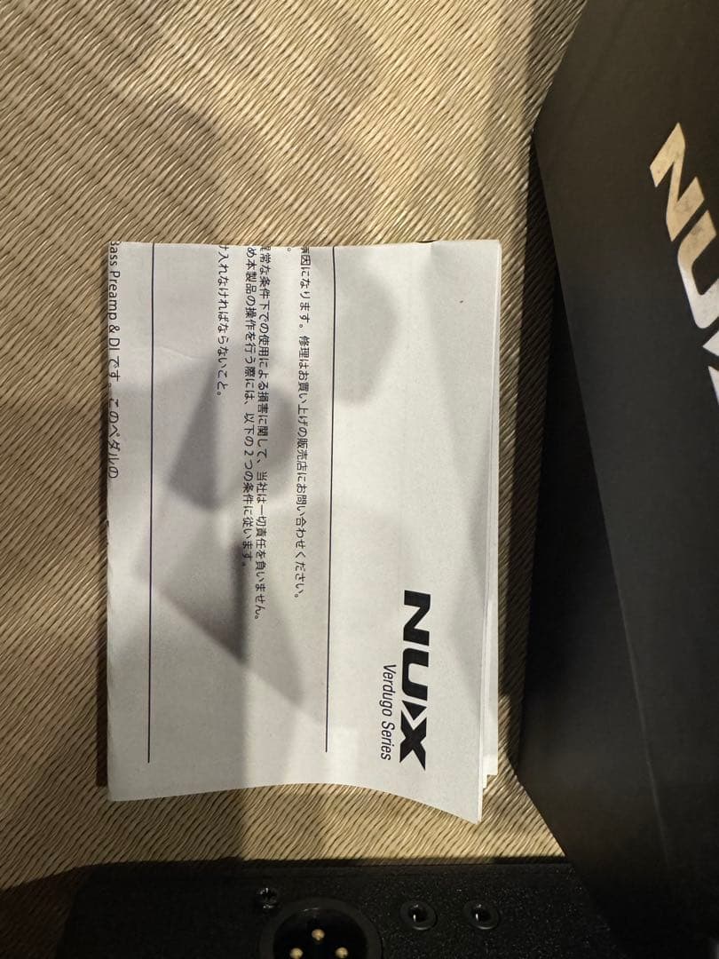 NUX NBP-5 Melvin Lee Davis ベースエフェクター