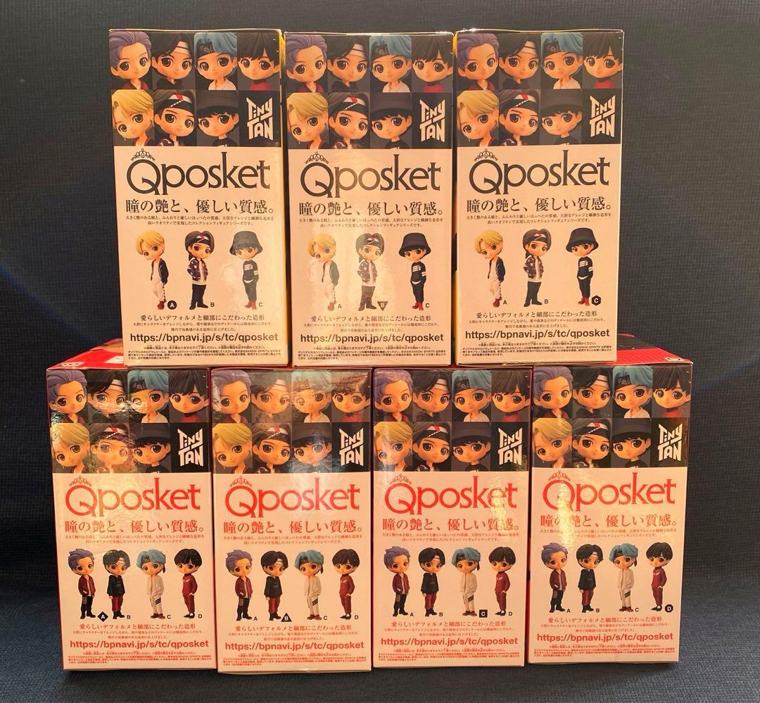 TinyTAN BTS Qposket フィギュア　フル　コンプ　セット