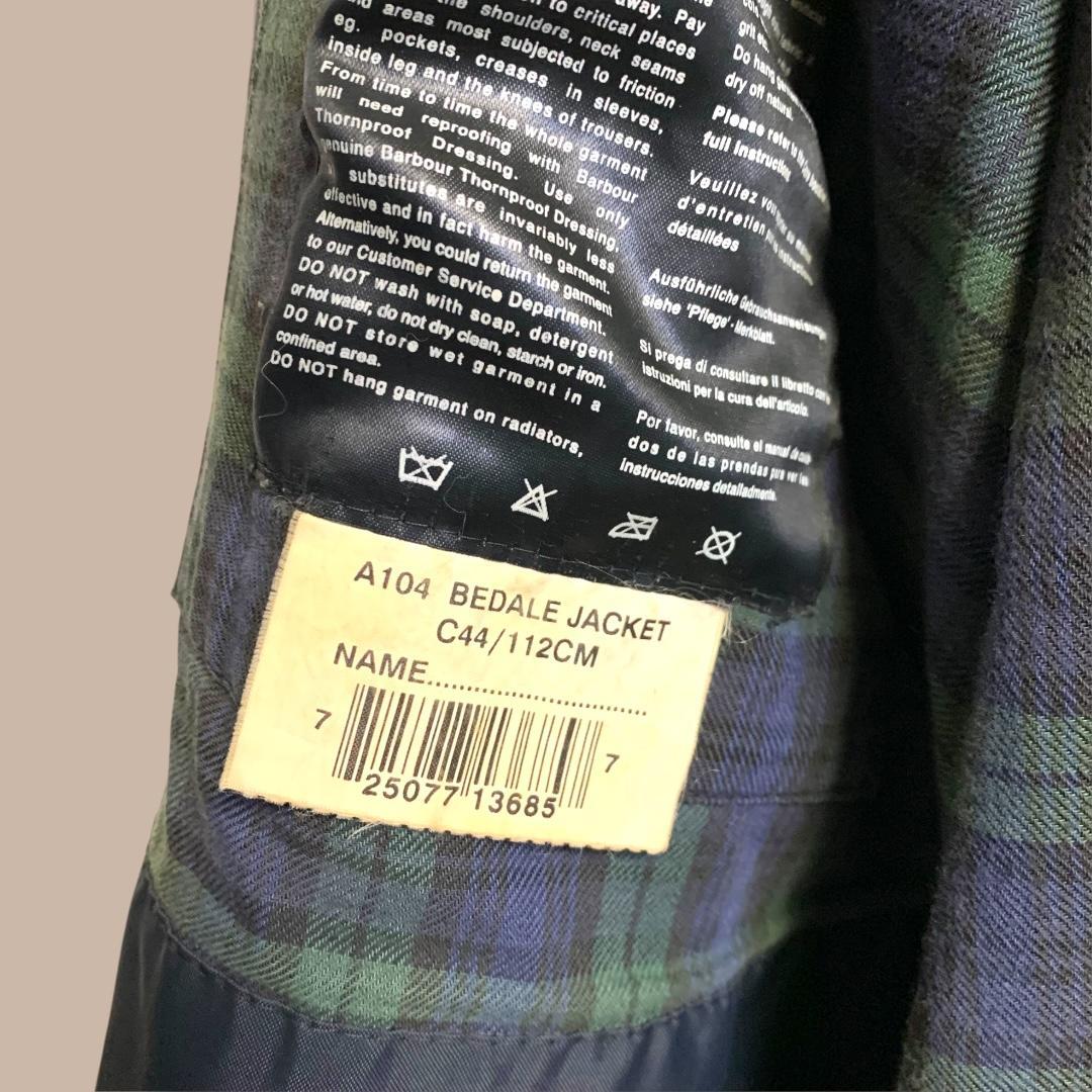 Barbour BEDALE バブアー ビデイル / 203
