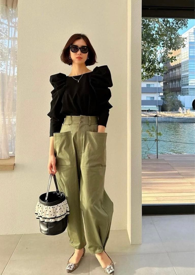 SEVEN TEN セブンテン 2WAYパラシュートパンツ (カーキ) 新品