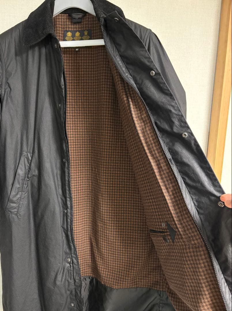 barbour スタイリスト私物 AURALEE 裏バブアー 40 美品