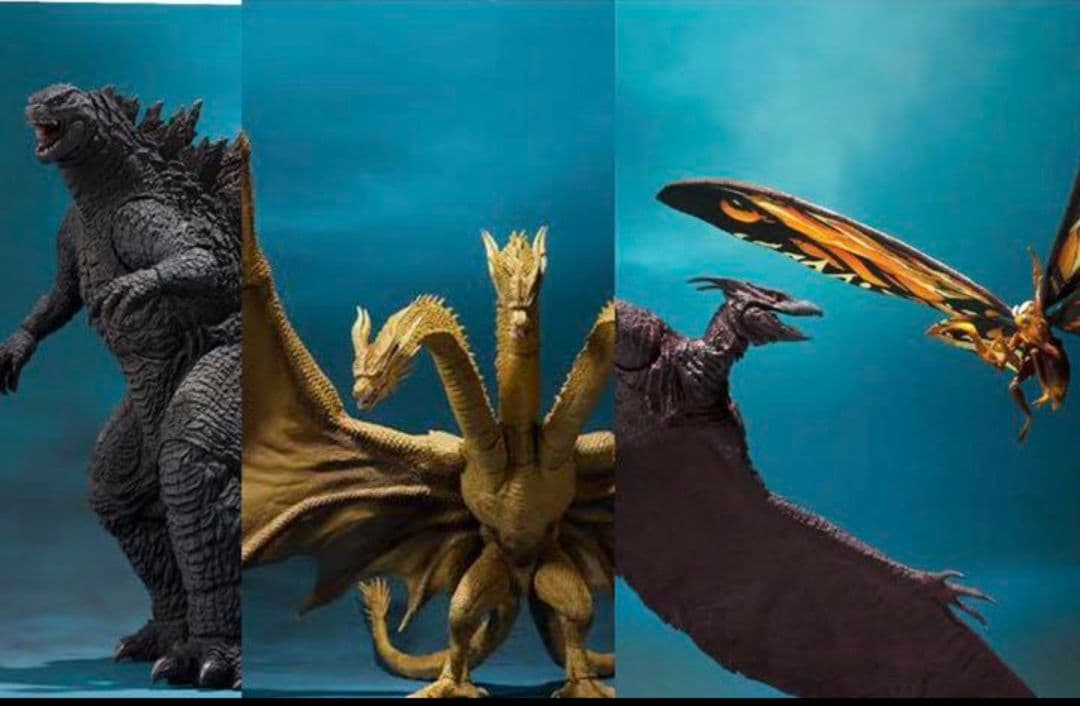 S.H.MonsterArts ゴジラ&キングギドラ&ラドン&モスラセット