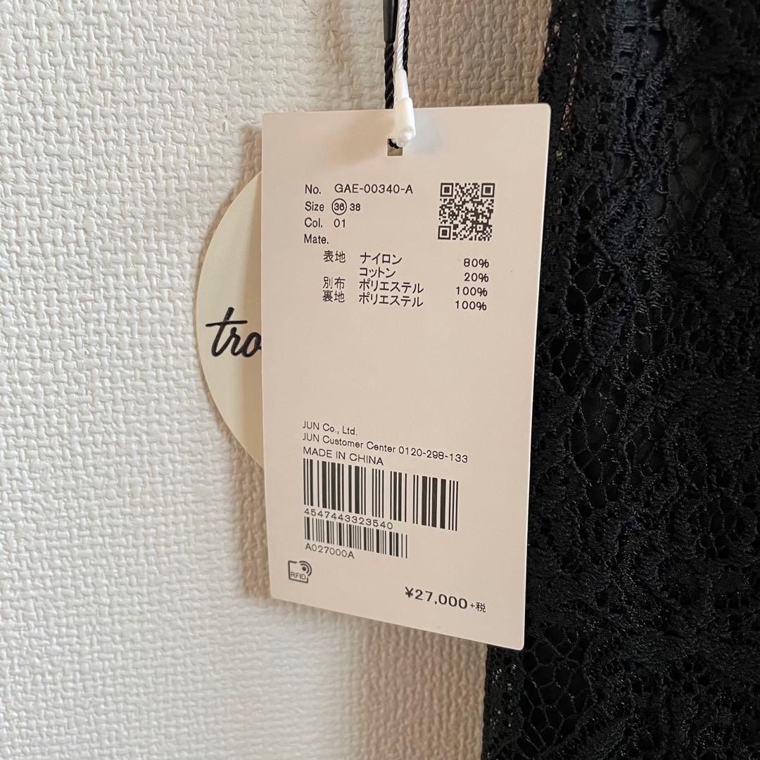 アダムエロペ　チュールパネルドレス