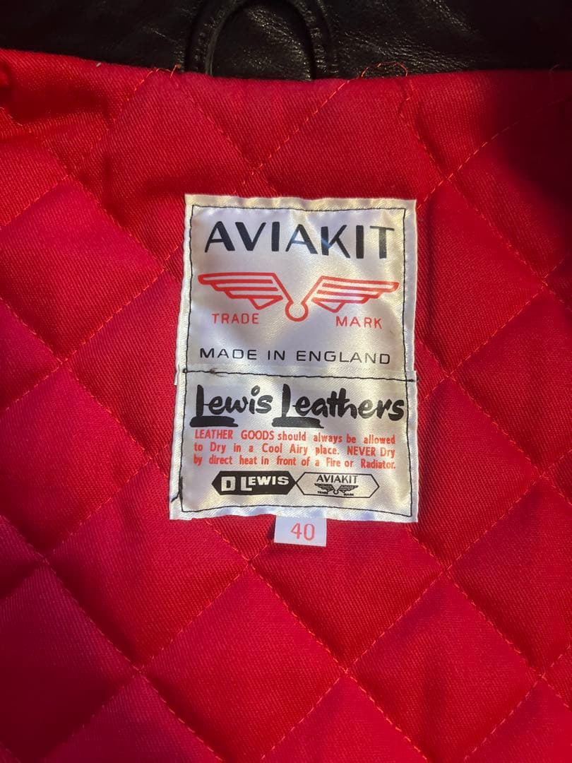 Esora ルイスレザーズ コルセア 60T 40 ラットランドシープ