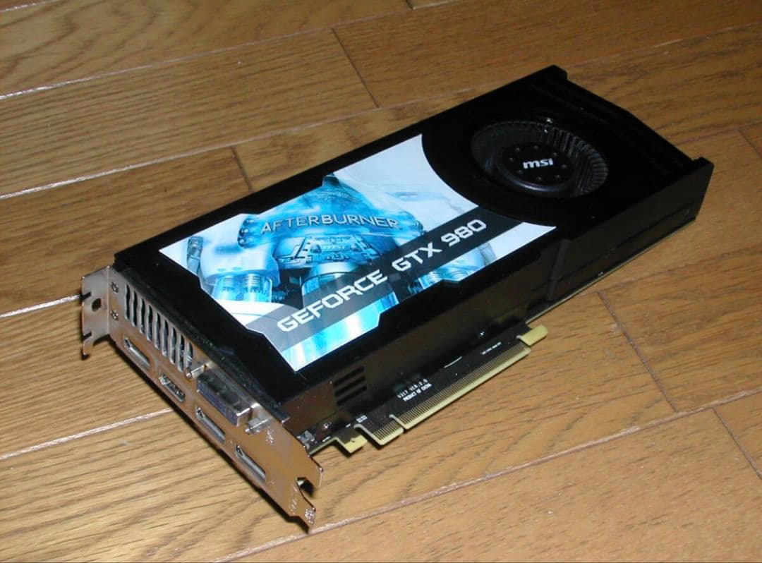 グラフィックボード・グラボ・ビデオカード MSI GeForce GTX980 4GD5 V1