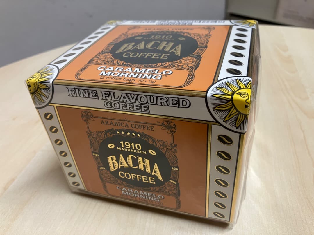 BACHA COFFEE 箱付きセット販売（１２袋×４箱）